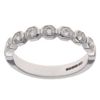 18ct White Gold 0.50ct Brilliant Cut Diamond Ring