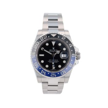 Rolex GMT Master II 'Batman' Pre Owned Watch Ref 116710BLNR