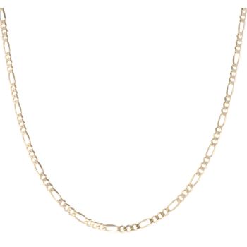 9ct Yellow Gold Figaro Chain 20"