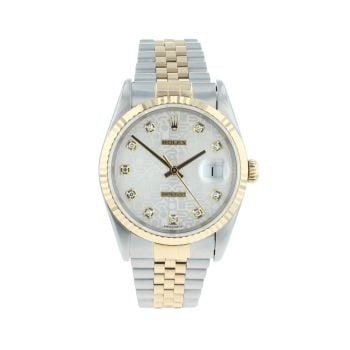 Rolex Datejust Pre Owned Watch Ref 16233