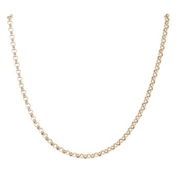 9ct Yellow Gold Belcher Chain 20"