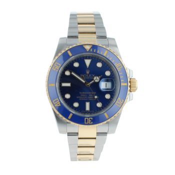 Rolex Submariner 'Bluesy' Pre Owned Watch Ref 116613LB