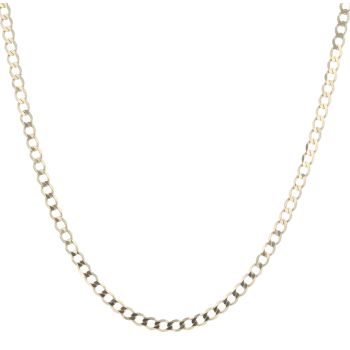 9ct Yellow Gold Curb Chain 28"