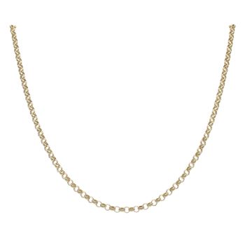 9ct Yellow Gold Belcher Chain 18"