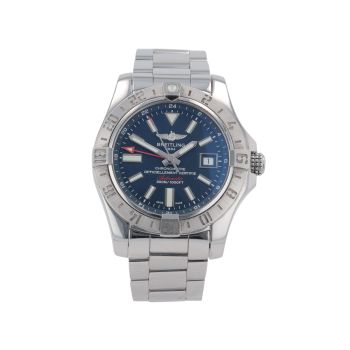 Breitling Avenger II GMT Pre Owned Watch Ref A323901