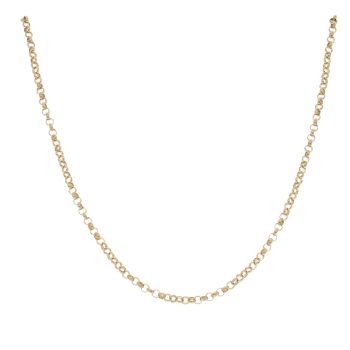9ct Yellow Gold Belcher Chain 20"