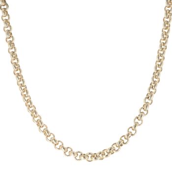 9ct Yellow Gold Belcher Chain 20"