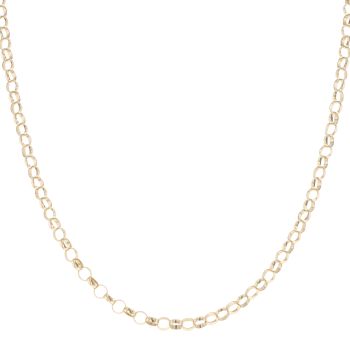 9ct Yellow Gold Belcher Chain 20"