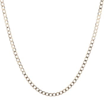 9ct Yellow Gold Curb Chain 24"