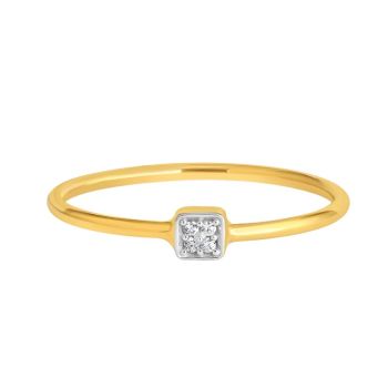 22ct Yellow Gold Cubic Zirconia Ring Band