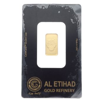 2.5g Al Etihad Ingot Sealed