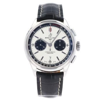 Breitling Premier Pre Owned Watch Ref AB0118