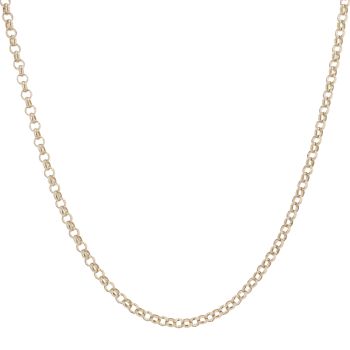9ct Yellow Gold Belcher Chain 22"