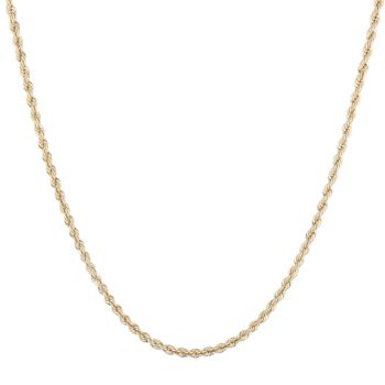 9ct Yellow Gold Rope Chain 20"