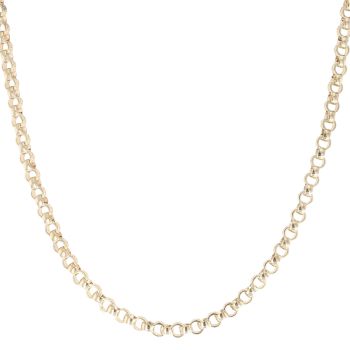 9ct Yellow Gold Belcher Chain 24"