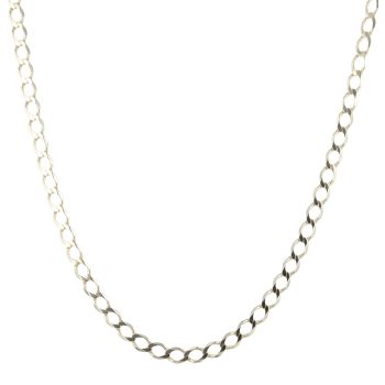 9ct Yellow Gold Curb Chain 20"