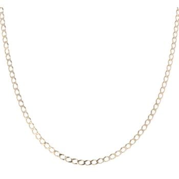 9ct Yellow Gold Curb Chain 28"