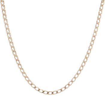 9ct Yellow Gold Foxtail Chain 24"
