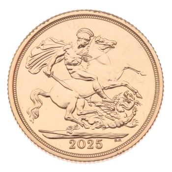 2025 Charles III UK Full Sovereign Coin