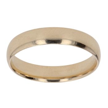 9ct Yellow Gold 4.1mm Wedding Band