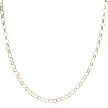 9ct Yellow Gold Belcher Chain 18"