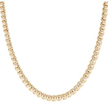 9ct Yellow Gold Rollerball Chain 22"