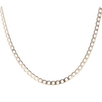 9ct Yellow Gold Curb Chain 20"