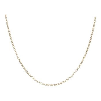 9ct Yellow Gold Belcher Chain 16"
