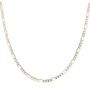 9ct Yellow Gold Figaro Chain 18"