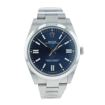 Rolex Oyster Perpetual Pre Owned Watch Ref 124300