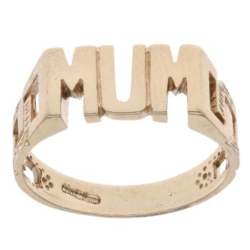 9ct Yellow Gold Mum Ring
