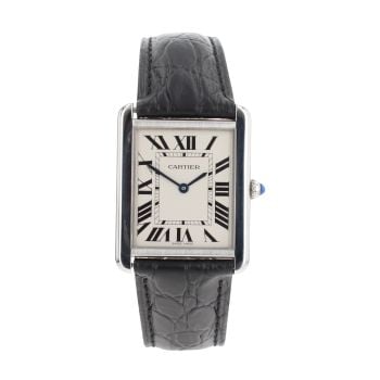 Cartier Tank Solo Pre Owned Watch Ref 3169