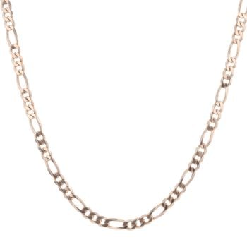 9ct Yellow Gold Figaro Chain 18"