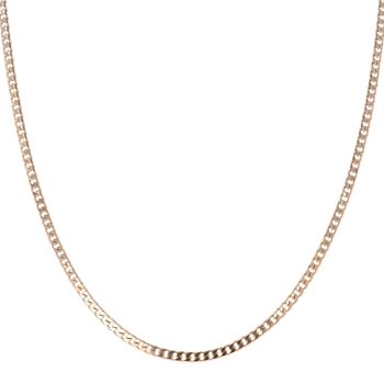 9ct Yellow Gold Curb Chain 20"