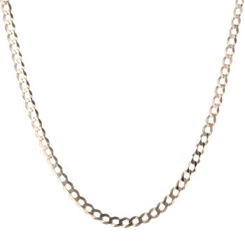9ct Yellow Gold Curb Chain 20"