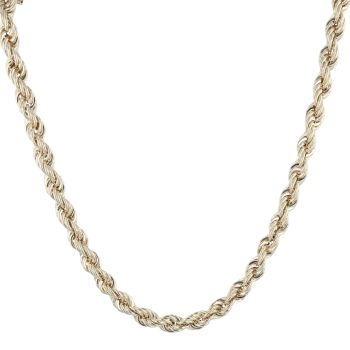14ct Yellow Gold Rope Chain 20"