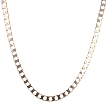 9ct Yellow Gold Curb Chain 24"