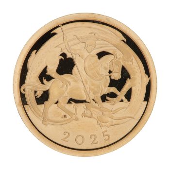 2025 The St. George & The Dragon Alderney Coin Boxed with Proof