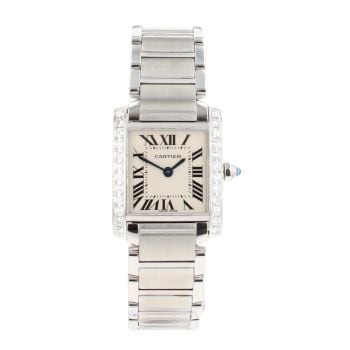 Cartier Custom Tank Pre Owned Watch Ref W51008Q3