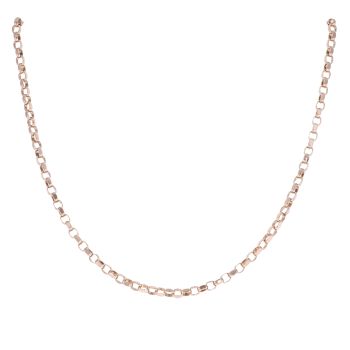 9ct Yellow Gold Belcher Chain 22"