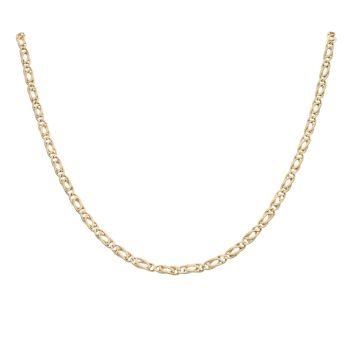 18ct Yellow Gold Fancy Chain 20"