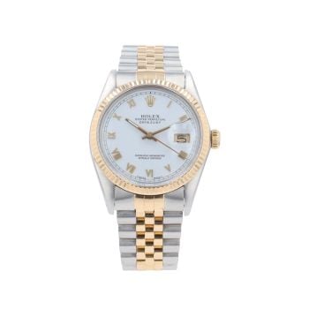 Rolex Custom Datejust Pre Owned Watch Ref 16013
