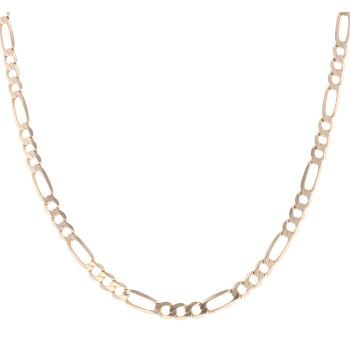9ct Yellow Gold Figaro Chain 22"