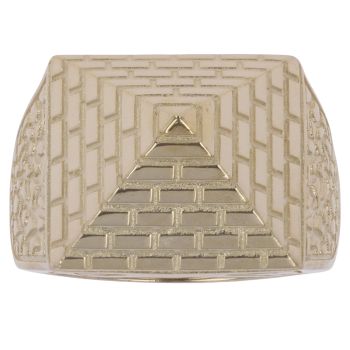 9ct Yellow Gold Pyramid Ring