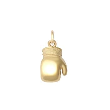 9ct Yellow Gold Right Hand Boxing Glove Pendant