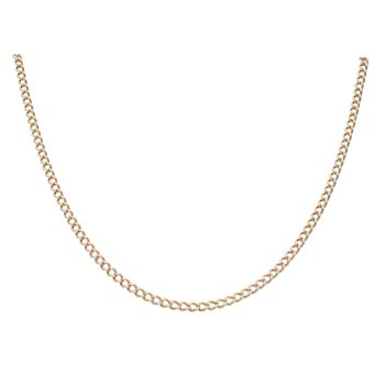 9ct Yellow Gold Curb Chain 24"