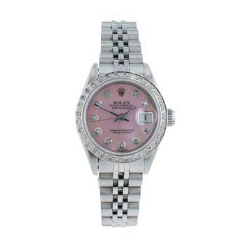 Rolex Custom Oyster Perpetual Pre Owned Watch Ref 69240