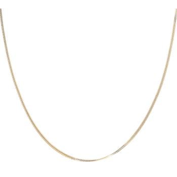 14ct Yellow Gold Box Chain 22"