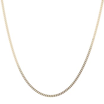 9ct Yellow Gold Curb Chain 20"