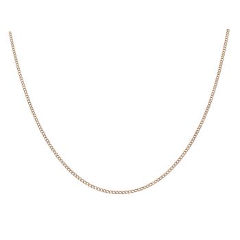 9ct Yellow Gold Curb Chain 20"